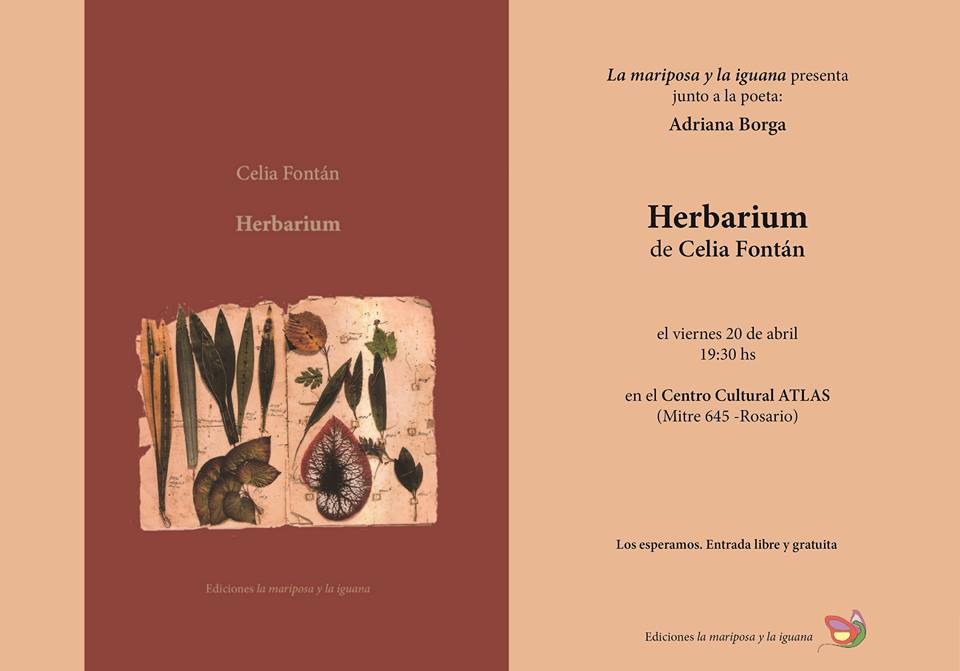 En Rosario: Presentación de Herbarium, de Celia Fontán